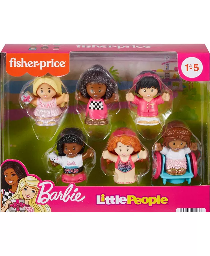 Fisher Price Barbie Figure by Little People Set