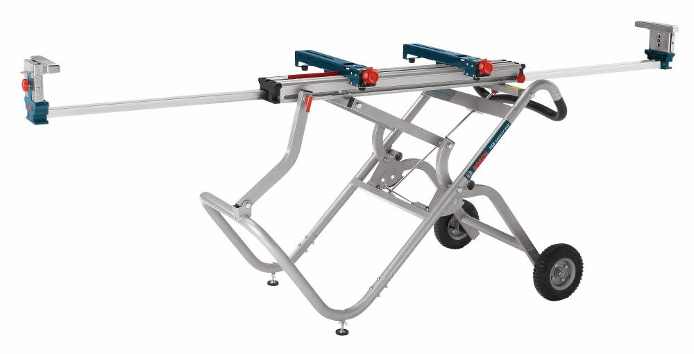 Gravity-Rise Miter Saw Stand with Wheels