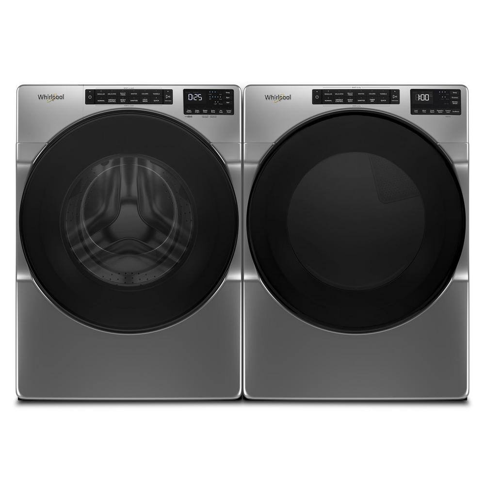 Whirlpool 7.4 cu. ft. Vented Electric Dryer in Chrome Shadow WED6605MC