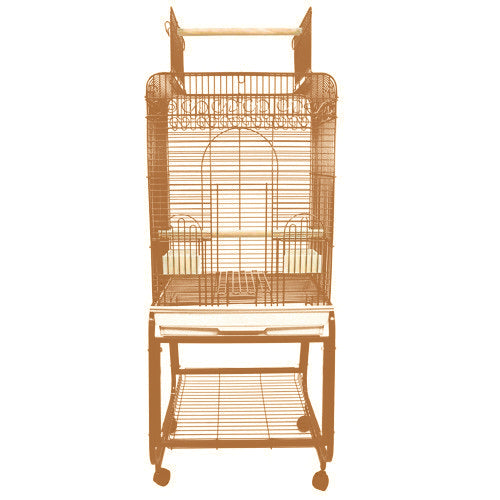 Kings Cages SLT 102 Small Parrot Cage 55X22X16 (Sandstone)