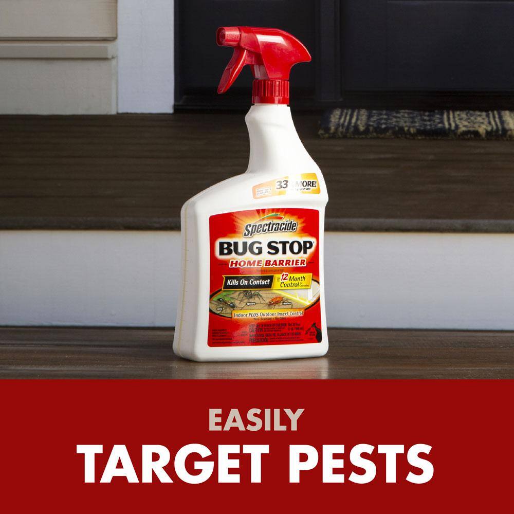 Spectracide Bug Stop 32 oz. Ready-to-Use Indoor Plus Outdoor Home Insect Control HG-96427