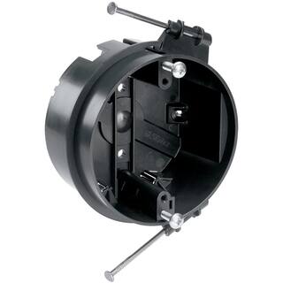 Legrand Pass  Seymour Slater New Work Plastic 4 In. Round 20.25 Cu. In. Standard Grade Fixture  Fan Ceiling Box S120RFAN