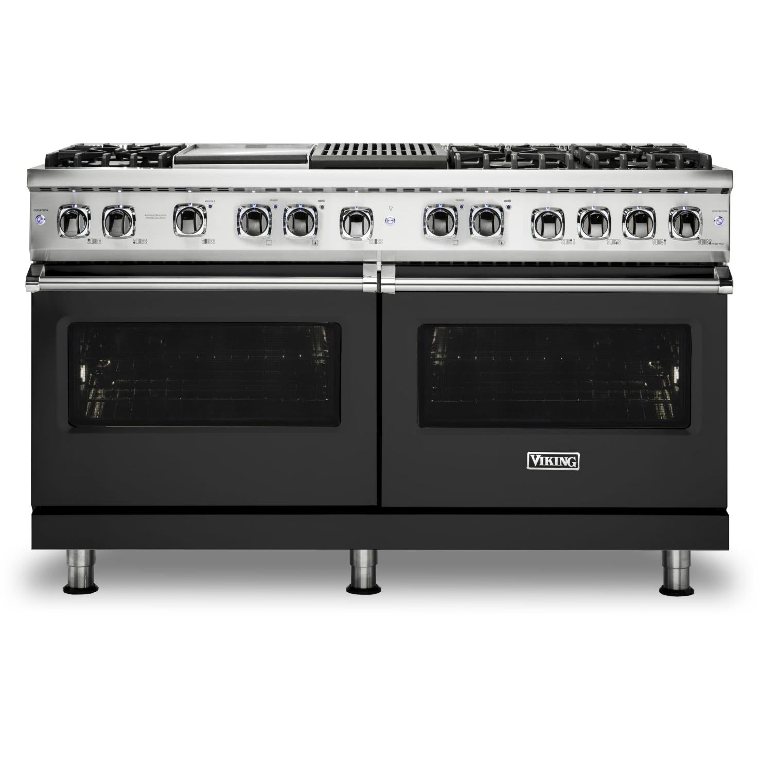 Viking 60-inch Freestanding Dual-Fuel Range with TruConvec Convection Cooking CVDR560-6GQCS