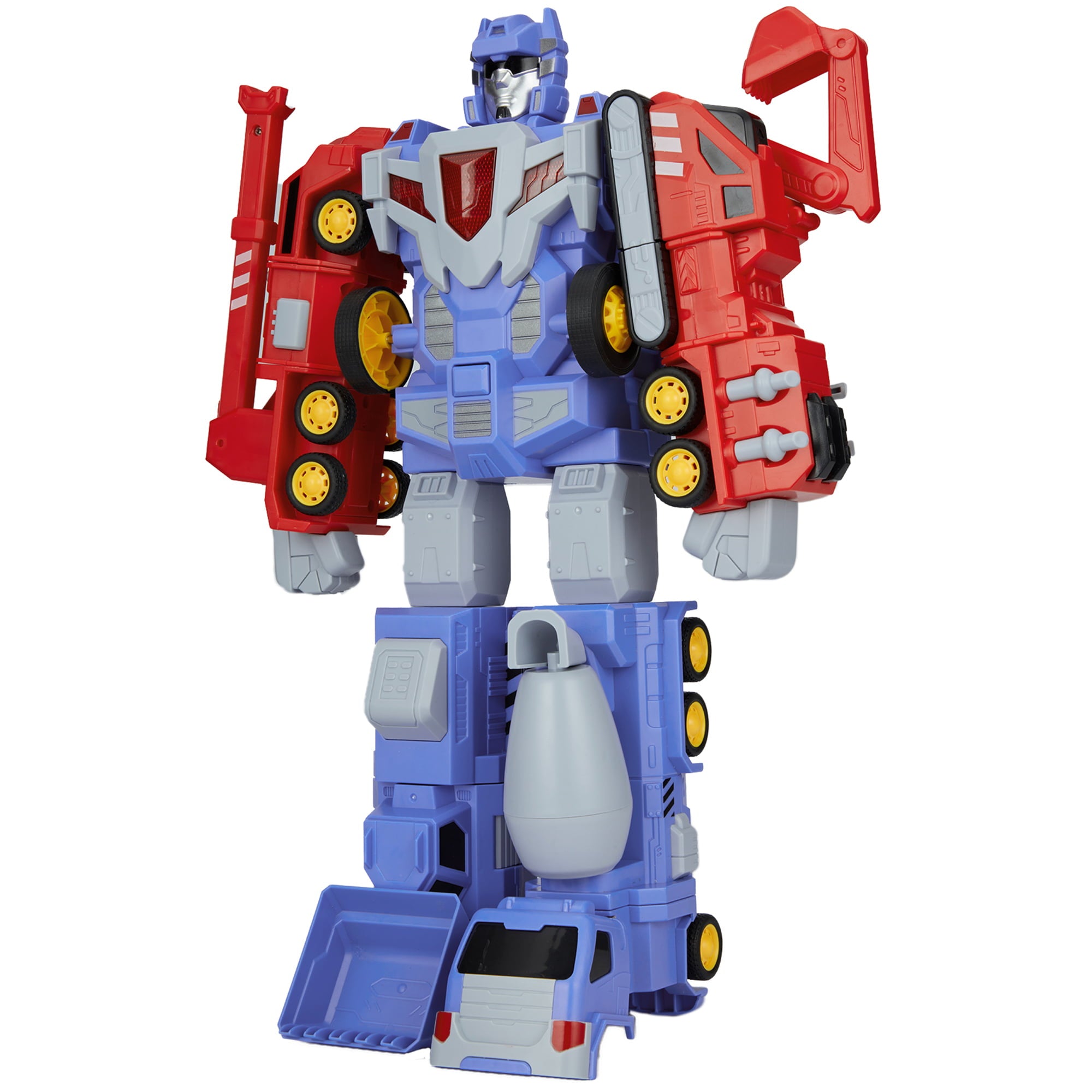 Transformer Toys for 3 4 5 6 Years Old Boys and Girls Gifts Transformers Kingdom Robot Truck Toys，Construction Assemble Toy