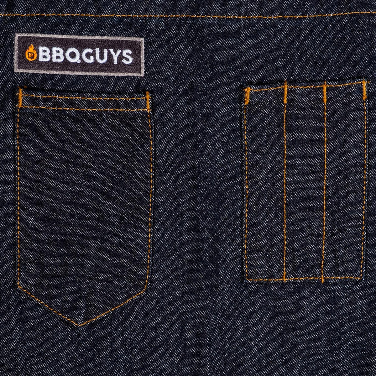 Contemporary Denim Memphis Bib BBQ Apron