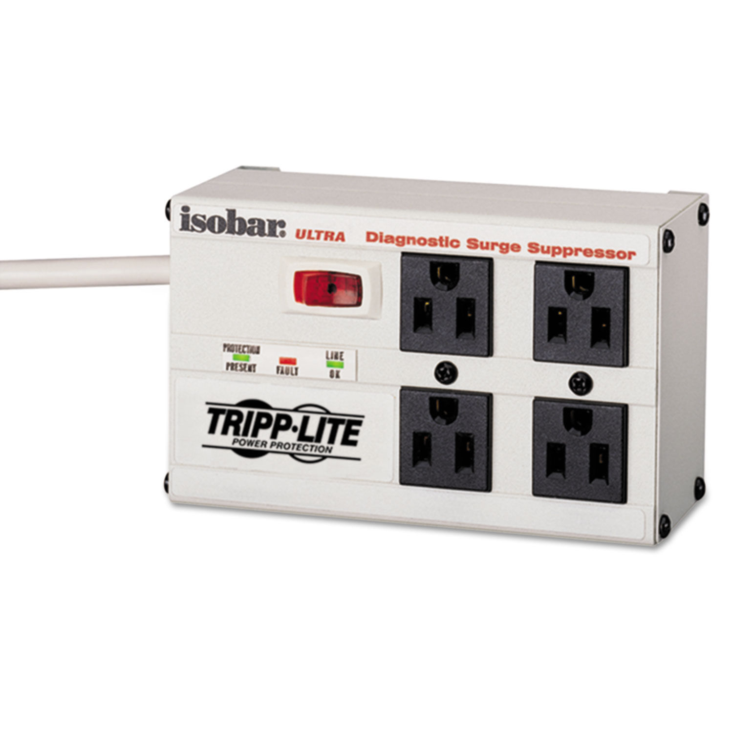 Isobar Surge Protector by Tripp Lite TRPISOBAR4