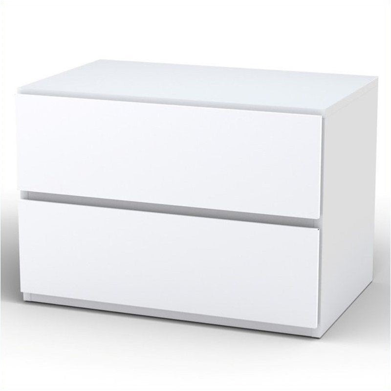 Kingfisher Lane Nightstand in White