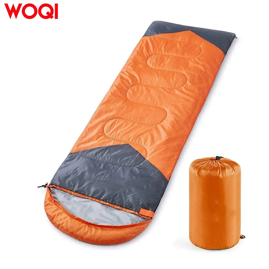 WOQI Warm Cool Weather Summer Spring Fall Lightweight Waterproof for Adults Kids Camping Sleeping Bag