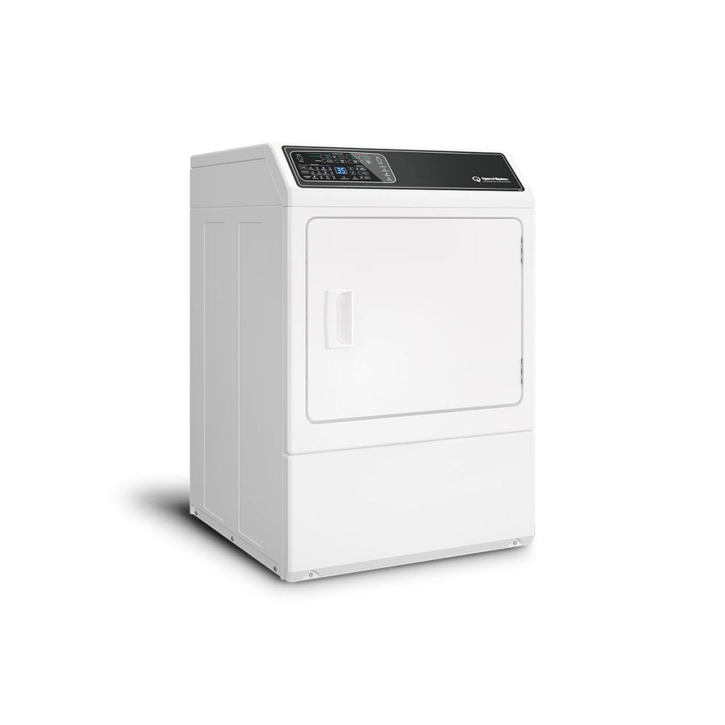 Speed Queen DF7004WE Df7 Sanitizing White Electric Dryer With Front Control Pet Plus™ Steam Over-Dry Protection Technology Energy Star® Certified 5-Year Warranty