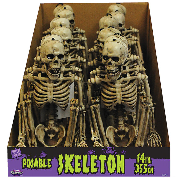 Fun World FW91481NP 14 Poseable Skeleton Decorati...