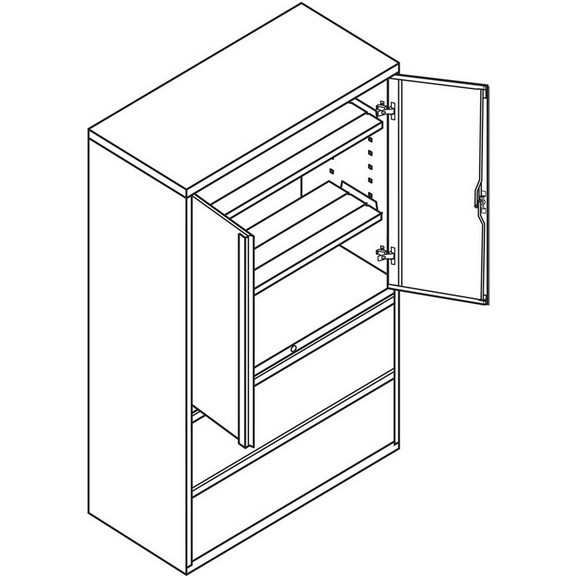 HON HON895LSL Brigade 800 H895LS Lateral File