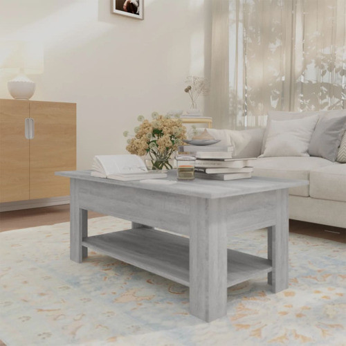 vidaXL Coffee Table End Table Living Room Sofa Table White Engineered Wood   Transitional   Coffee Tables   by vidaXL LLC  Houzz