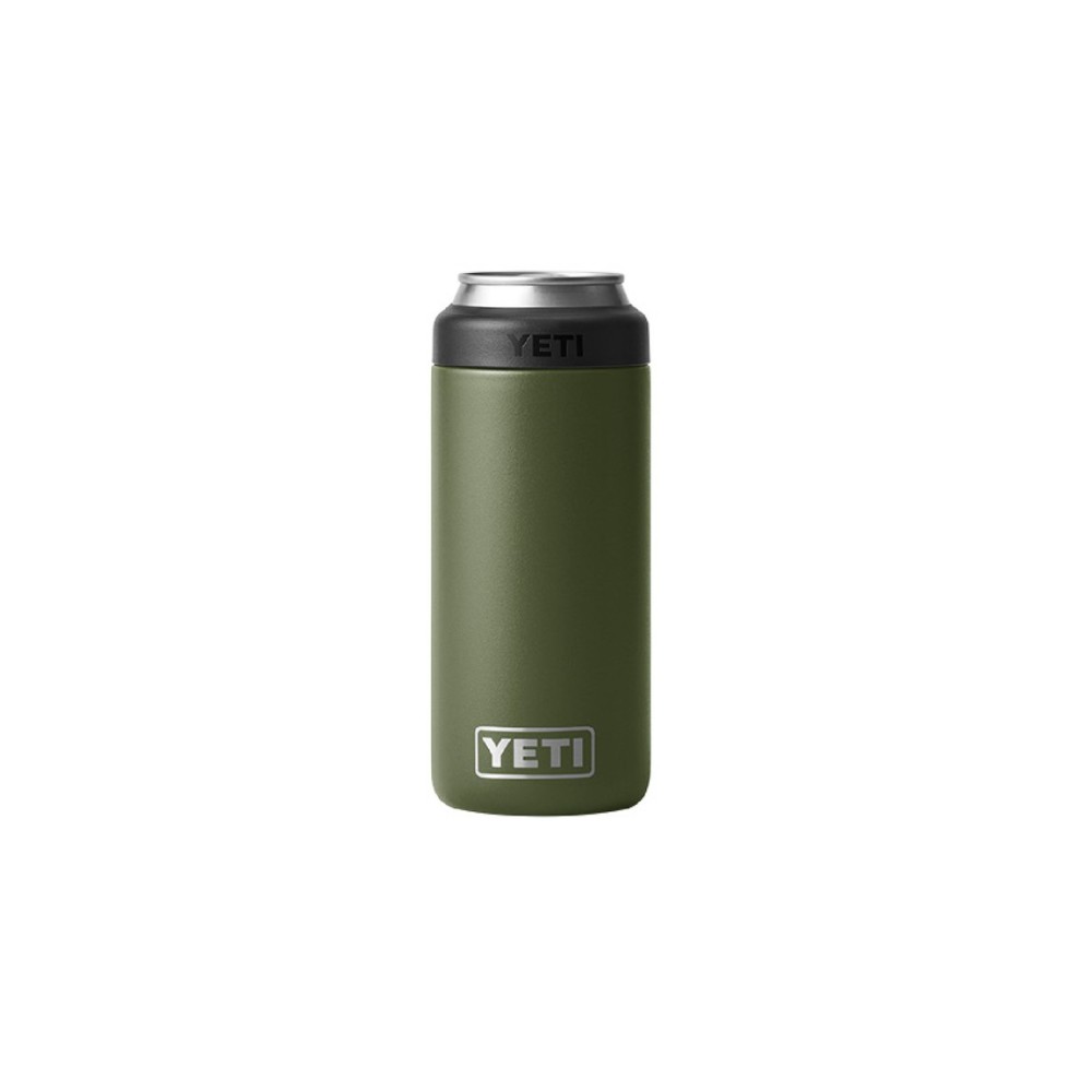 Yeti Rambler 12oz Colster Slim Can Insulator Highlands Olive