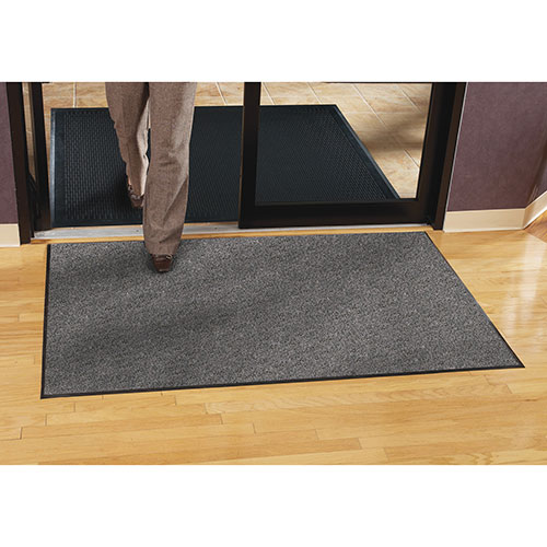 Genuine Joe Floor Mat | 4' x 6'， Salt and Pepper | GJO56462