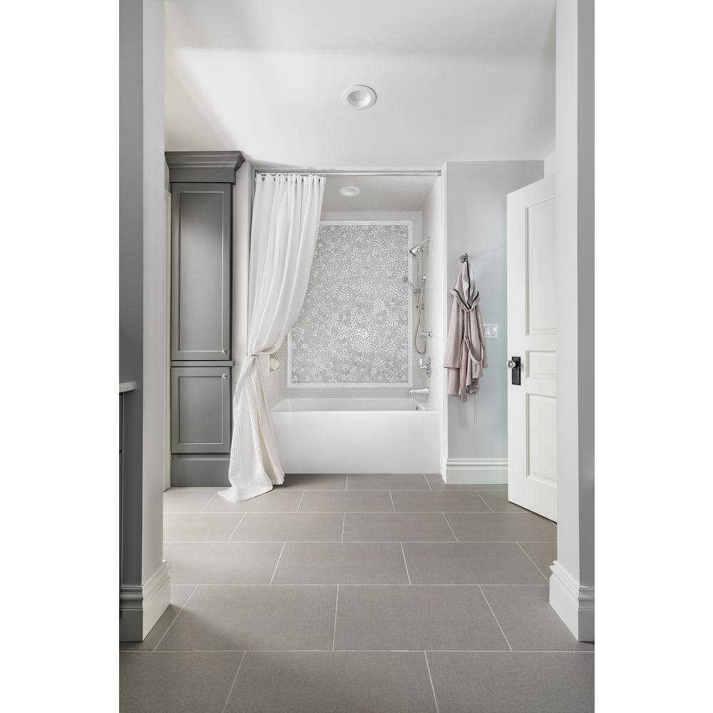 Hydro Systems Sydney 60 in. Left Hand Drain Rectangular Alcove Bathtub in White SYD6036ATO-WHI-LH