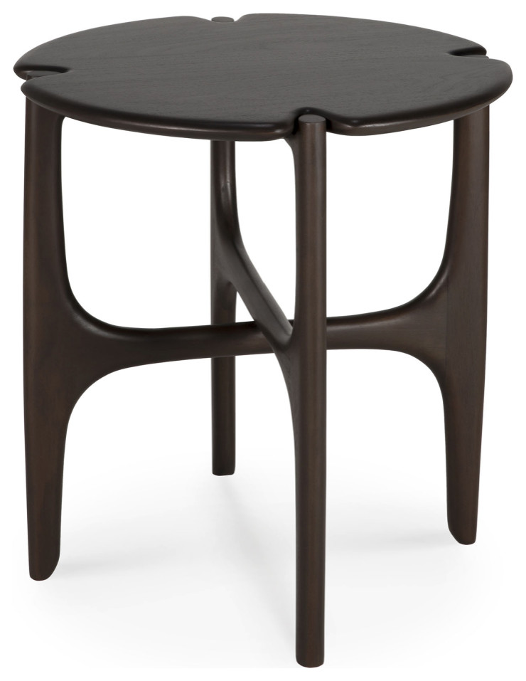 Varnished Round Side Table  OROA PI   Contemporary   Side Tables And End Tables   by Oroa   Distinctive Furniture  Houzz