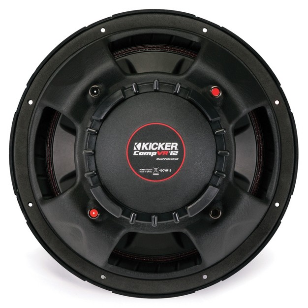 Compvr 400 watt Dual 4 ohm Voice Coil Subwoofer