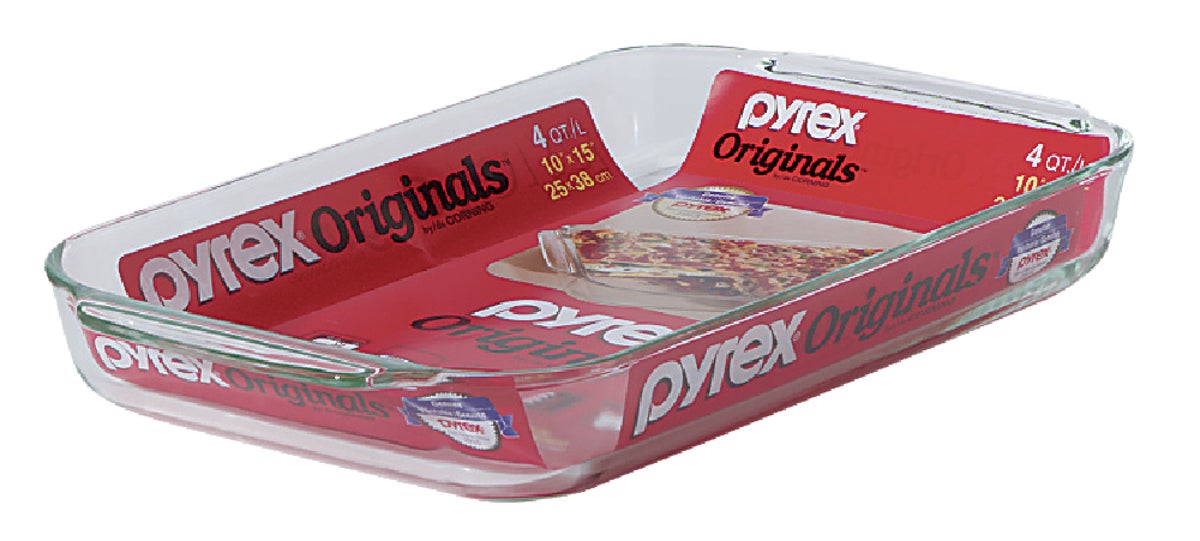 Pyrex Oblong Baking Dish 4 Qt.