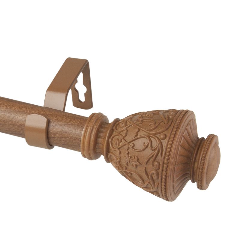 Rod Desyne 1 Veda Faux Wood Curtain Rod