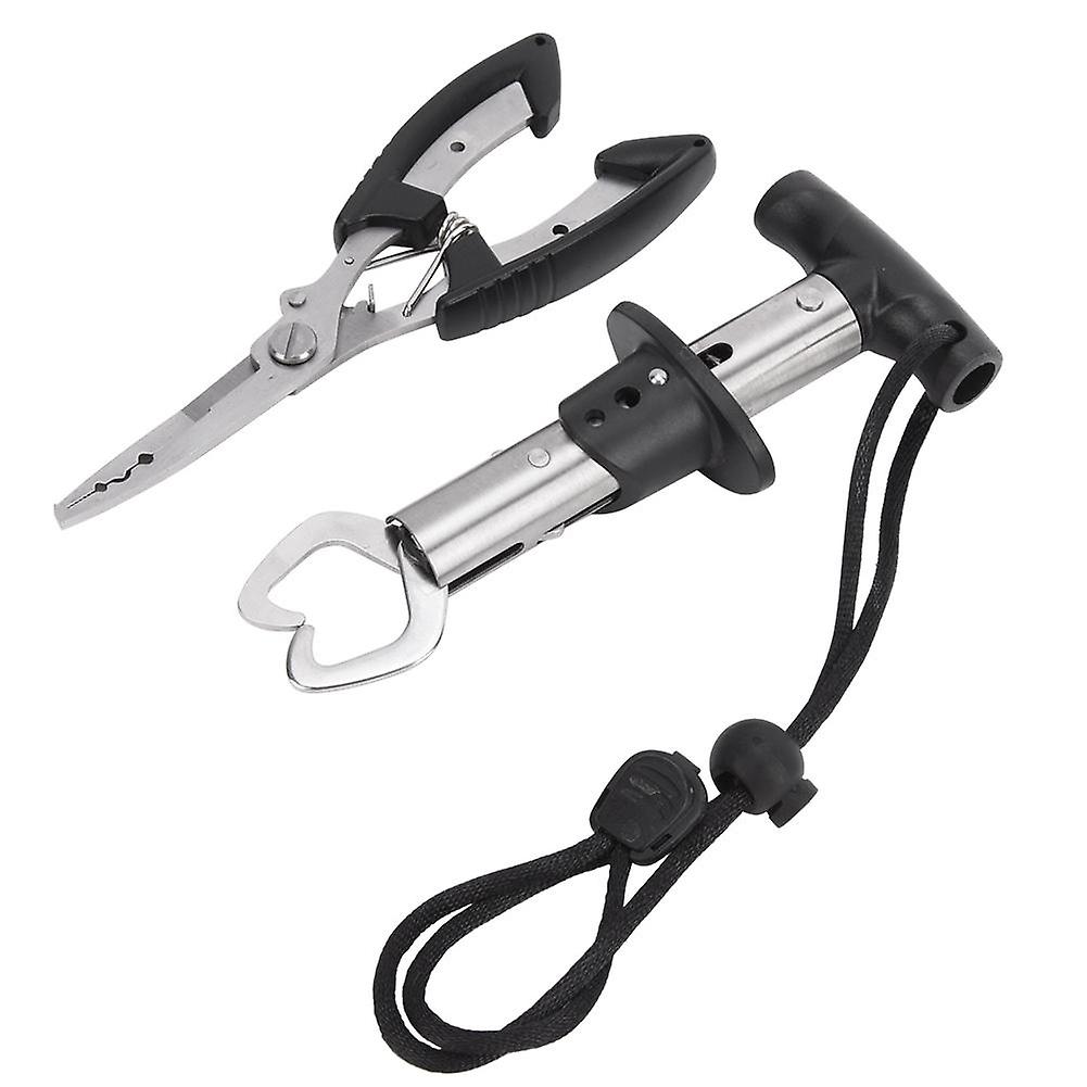 Multifunctional Stainless Steel Fish Using Lure Clamp Fishing Pliers Controller Set Tackle Tools