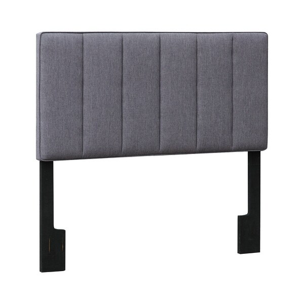 Hayden Headboard Grey Linen Full/Queen - - 34347772