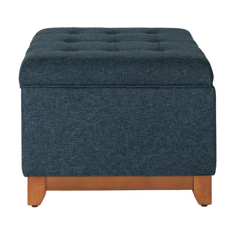 HomePop Chunky Textured Storage Ottoman