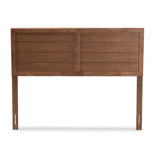 Carson Carrington Ulvsta Walnut Mid-century Wood Headboard - - 28029604