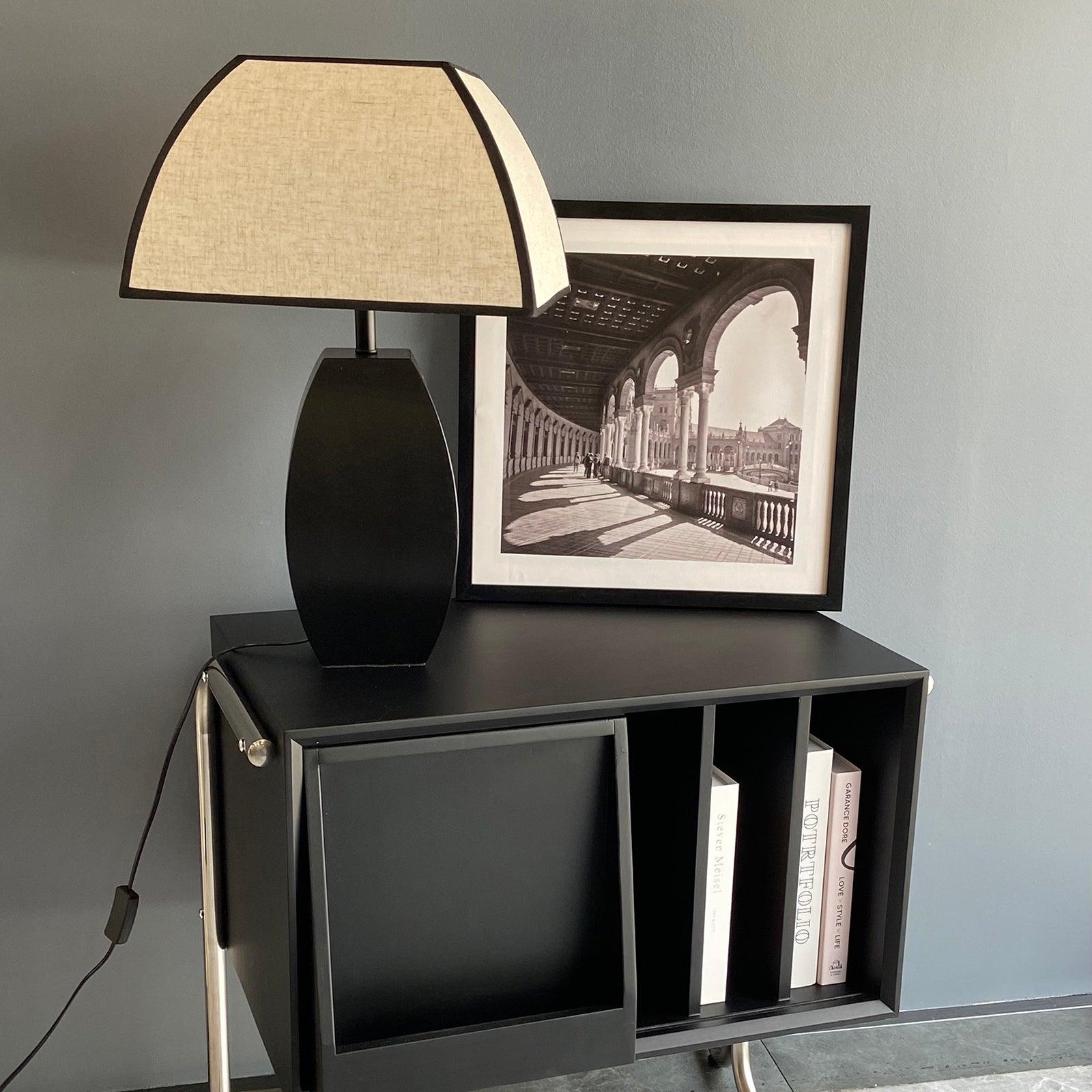 Javier Black Table Lamp