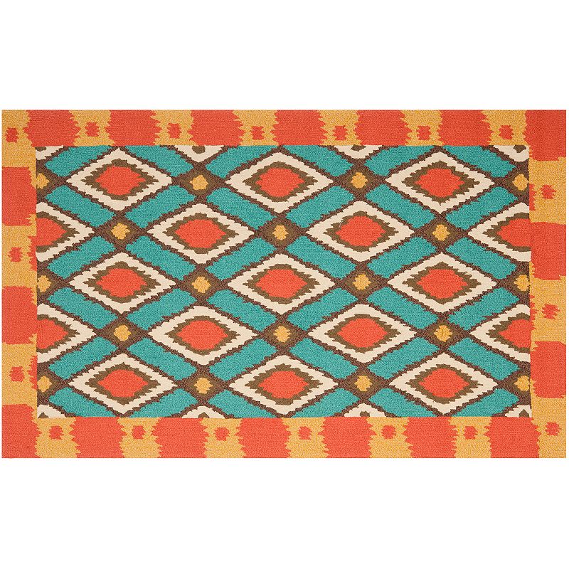 Safavieh Four Seasons Archer Framed Geometric Indoor Outdoor Rug