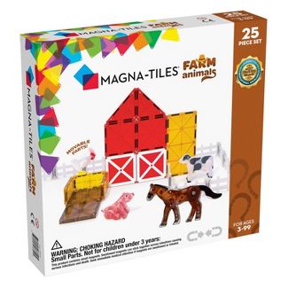 Farm Animals 25 Piece Set by Magna-Tiles