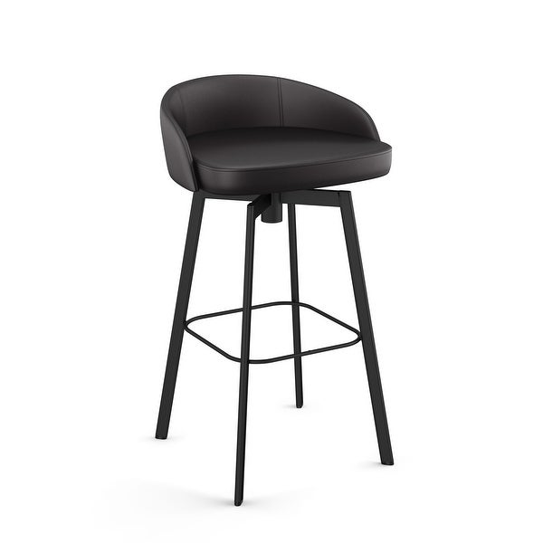 Amisco Cruz Swivel Counter and Bar Stool