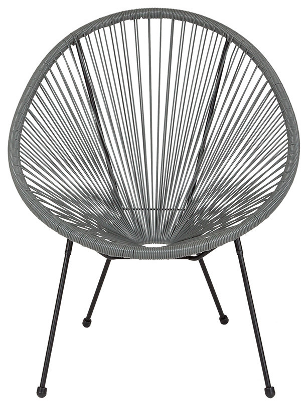 Valencia Oval Comfort Series Take Ten Rattan Lounge Chair   Contemporary   Armchairs And Accent Chairs   by BisonOffice  Houzz