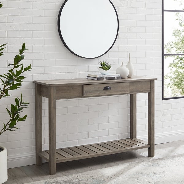 Middlebrook Designs 48-inch Rustic Farmhouse Entry Table