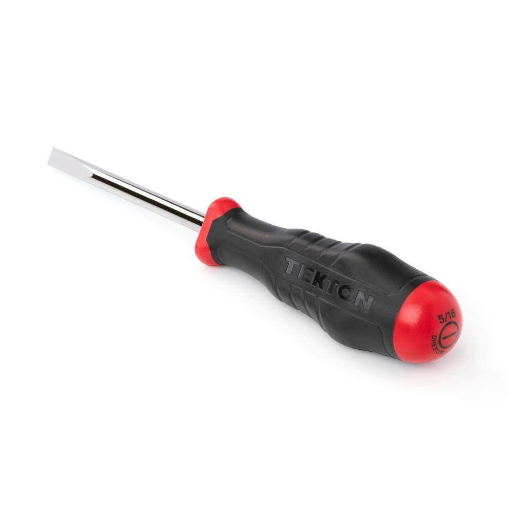 TEKTON 516 in. Slotted High-Torque Screwdriver DHE31313