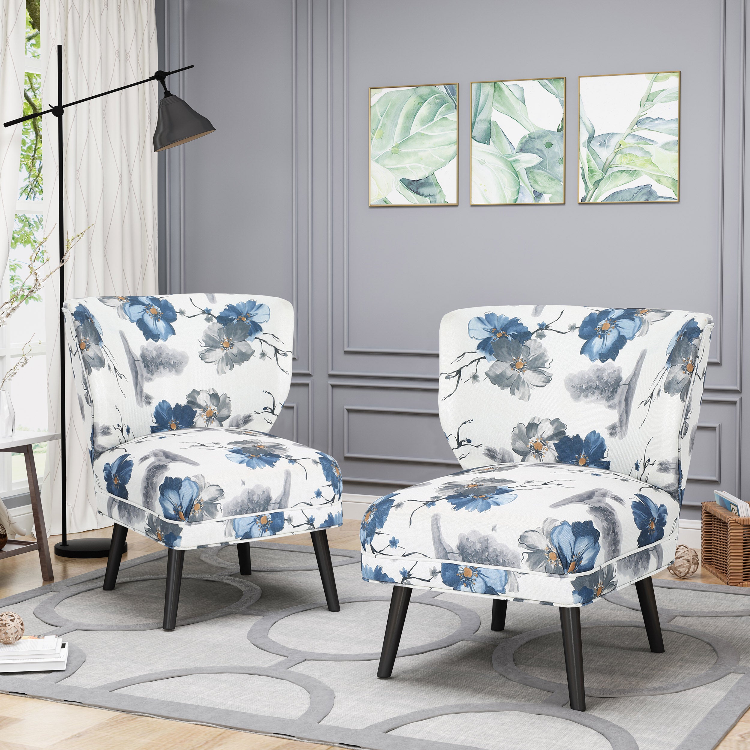 Dumont Modern Accent Chairs (Set of 2)