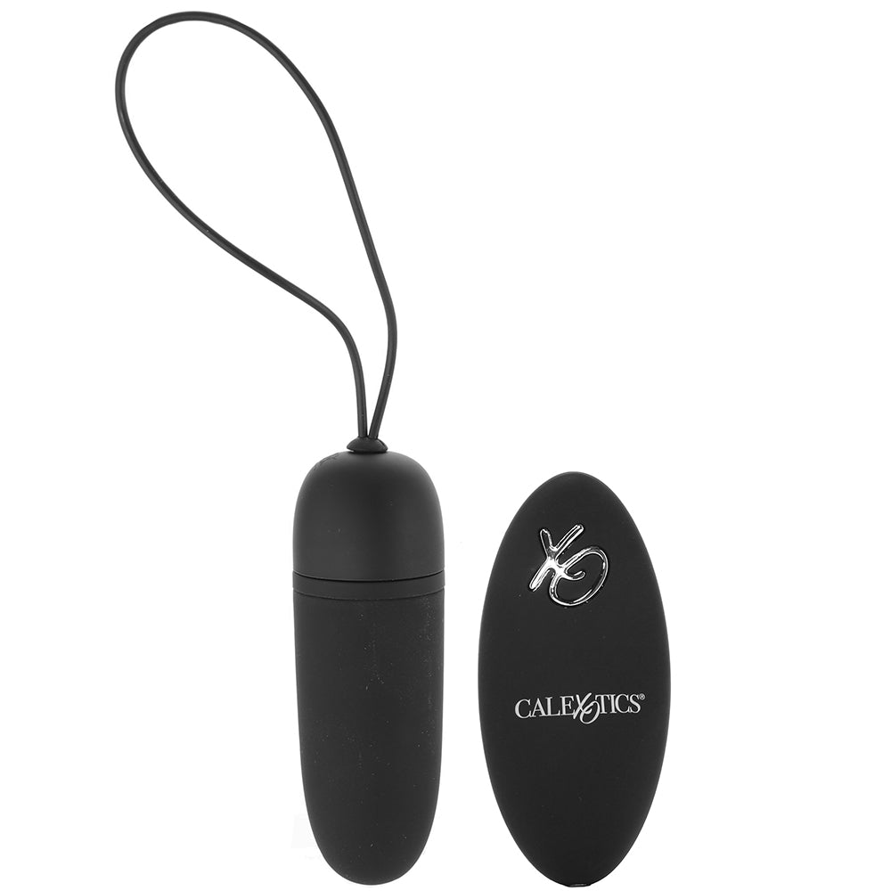 Silicone Remote Bullet Vibe in Black