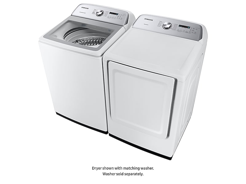 Samsung DVE50R5200W 7.4 Cu. Ft. Electric Dryer With Sensor Dry In White