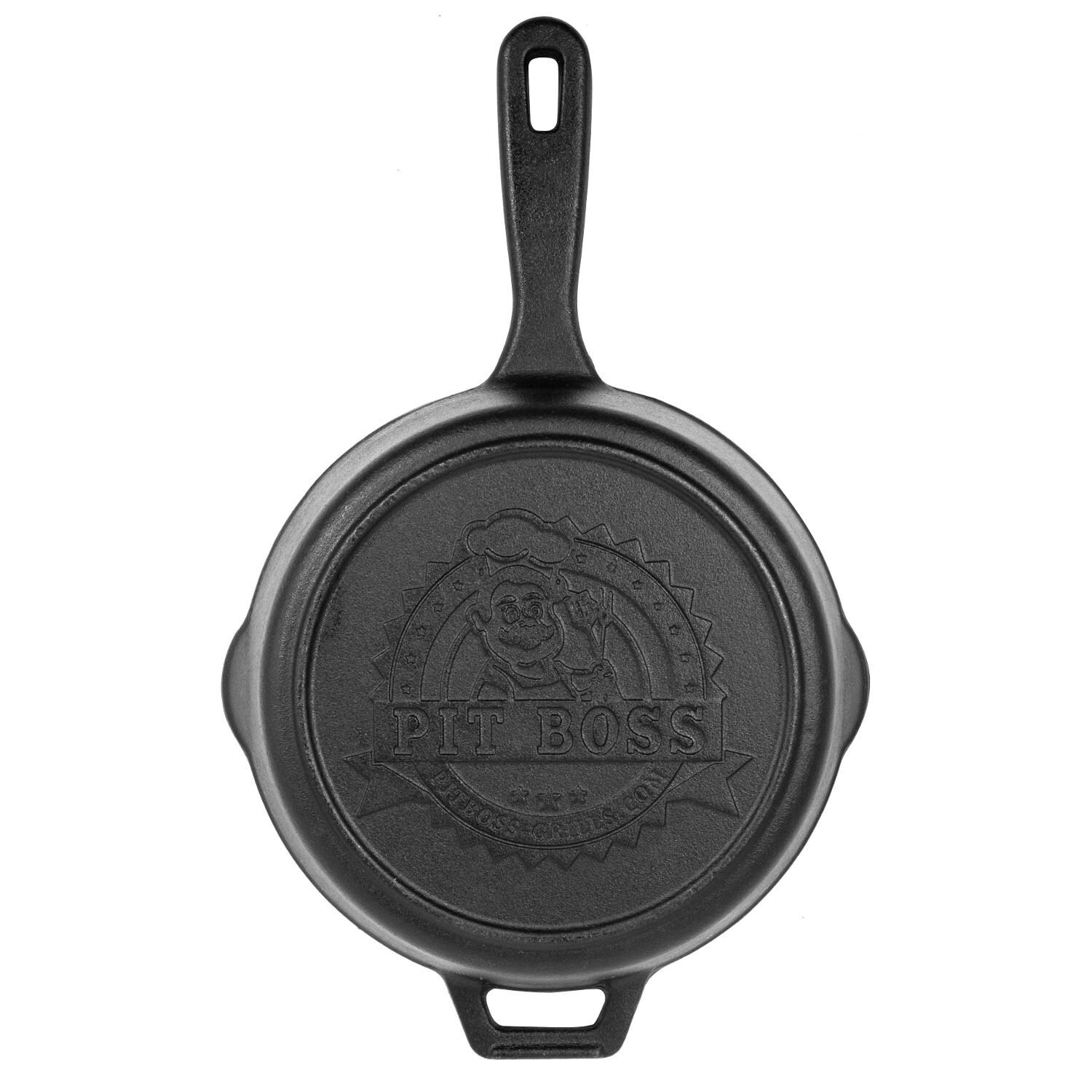 Pit Boss 14-Inch Pre-Seasoned Deep Cast Iron Skillet