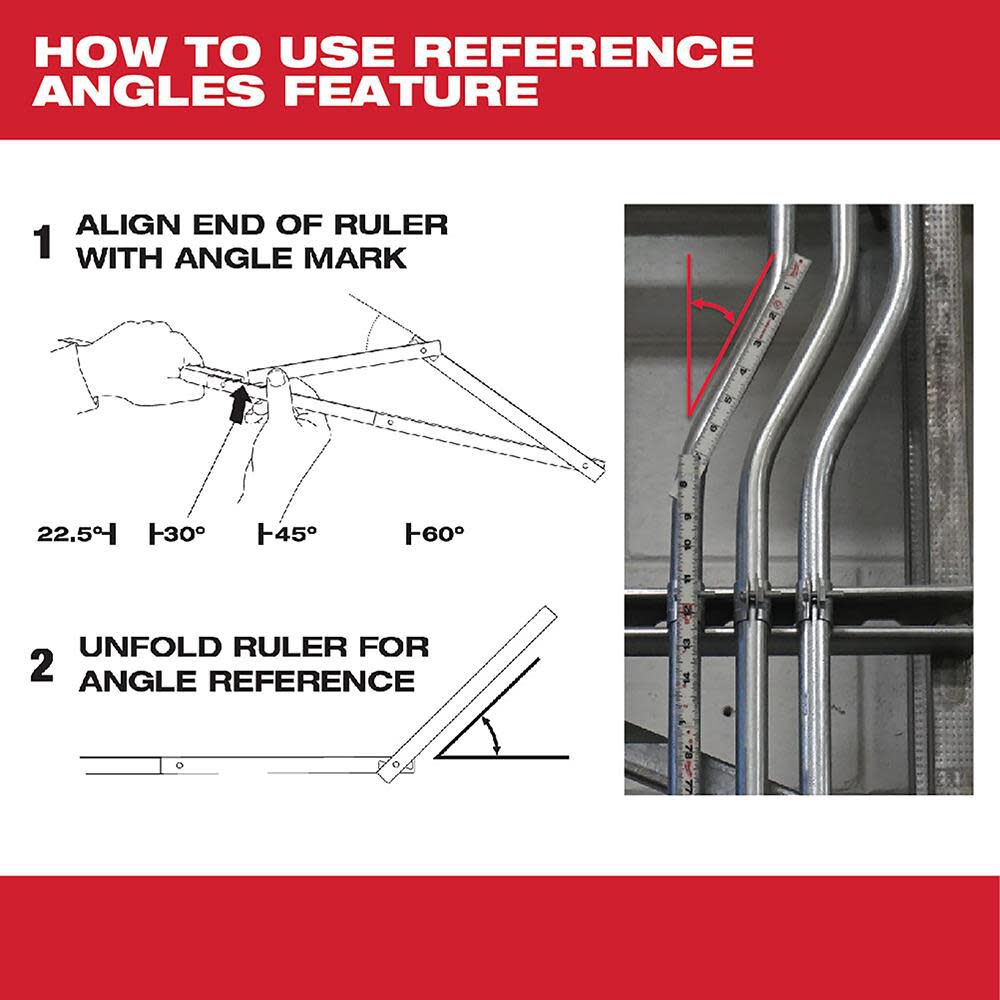 Milwaukee Engineer's Composite Folding Rule 48-22-3802 from Milwaukee