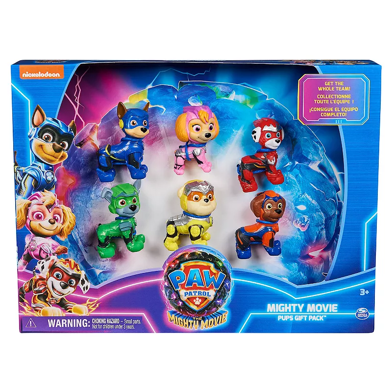 PAW Patrol: The Mighty Movie 6-pack Collectable Action Figures