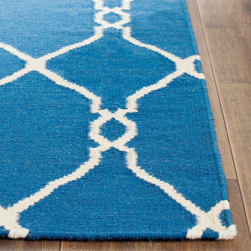 Safavieh Dhurries Interlaced Handwoven Flatweave Wool Rug