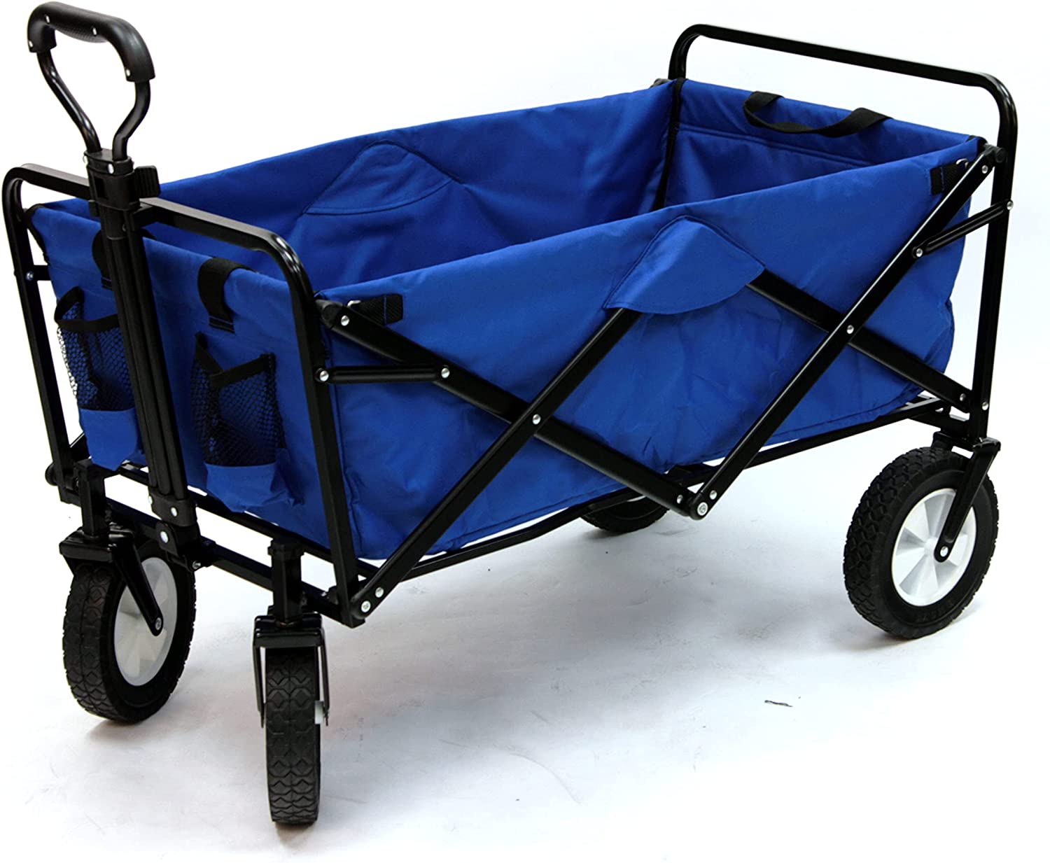 MAC SPORTS WTC-111 Outdoor Utility Wagon， Solid Blue