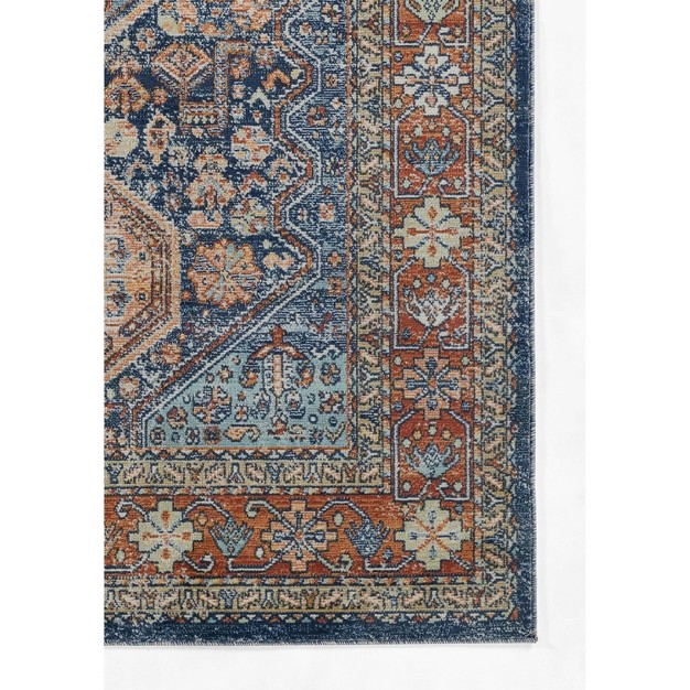 Lillhan Zareen Rug Navy Momeni