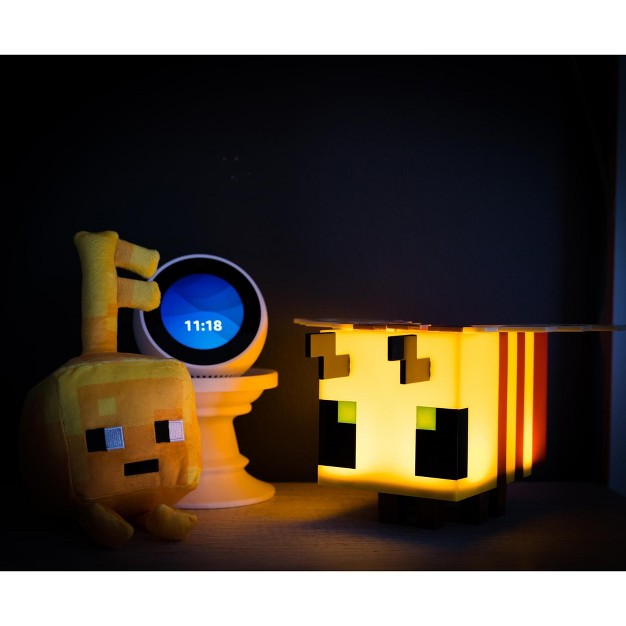 Minecraft Yellow Bee Figural Mood Light 5 4 Inches Tall