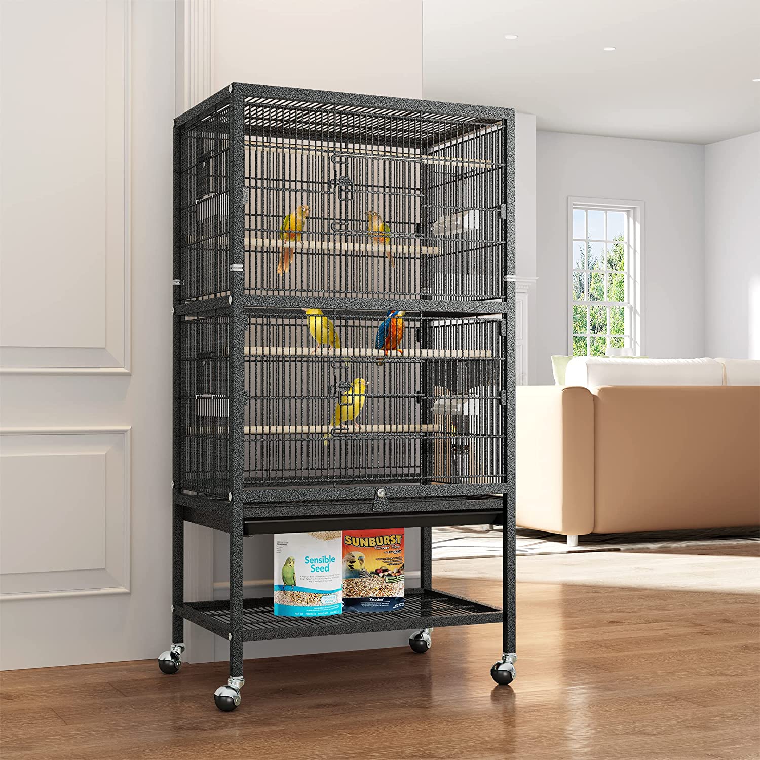 YITAHOME Metal Bird Cage 52