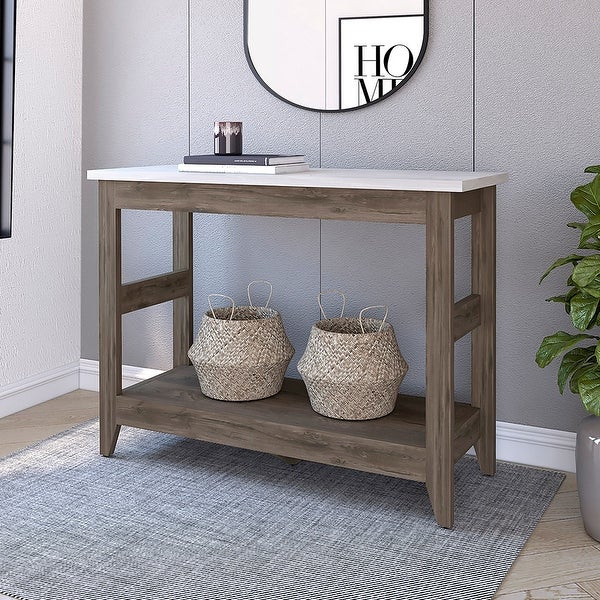 Estes Park Composite Wood Indoor Modern Console Table