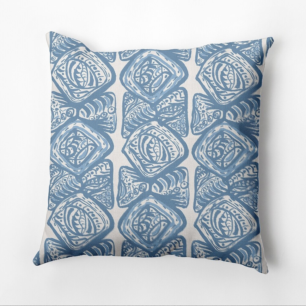 Cowry Cluster Outdoor Pillow