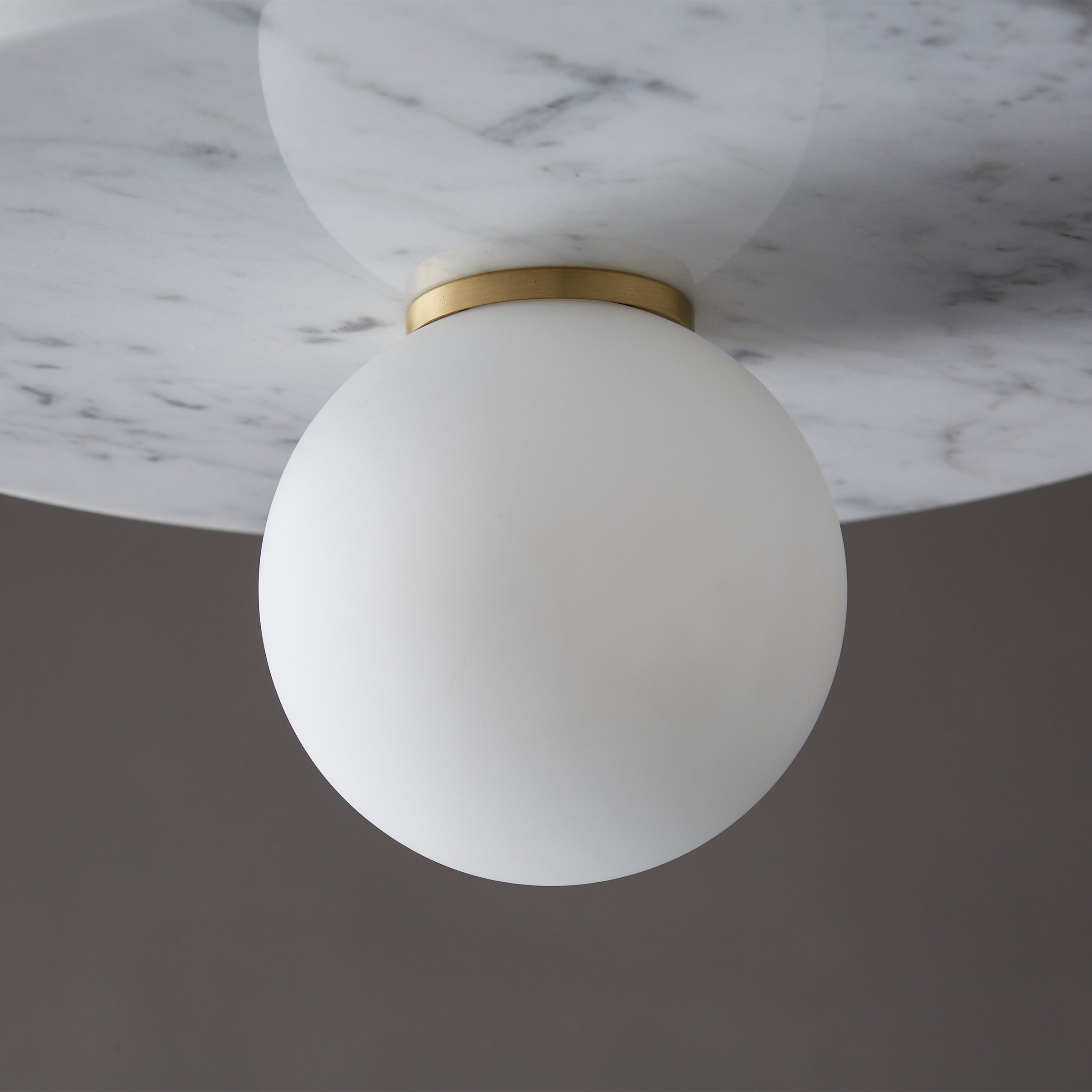 White Marble Pendant Lamp  7703S1-We