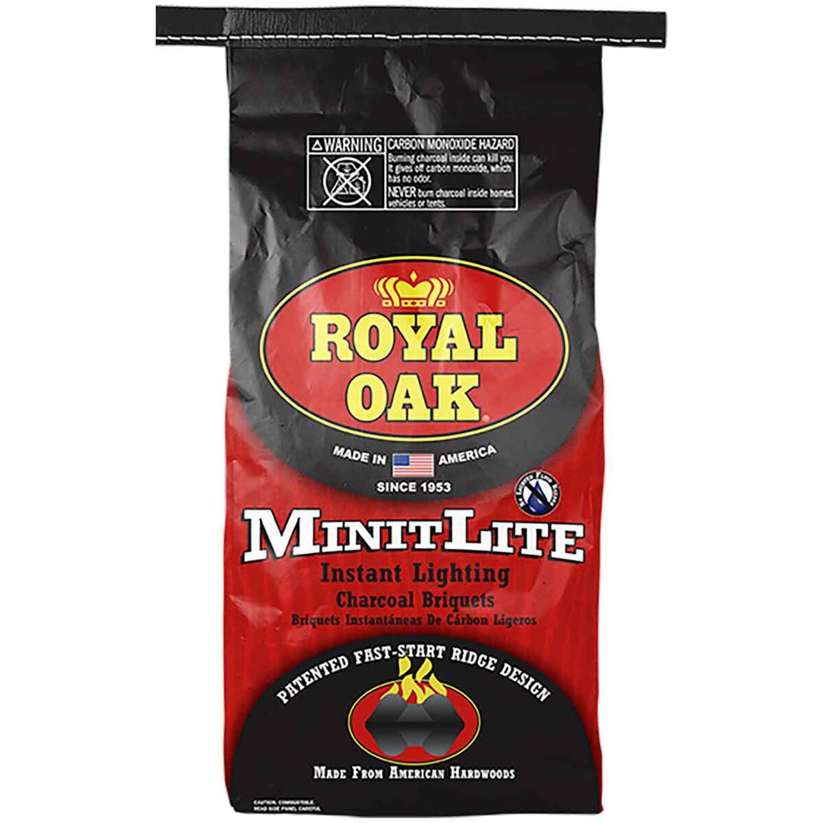 Royal Oak Minit Lite Instant Lighting Charcoal Briquets  Black