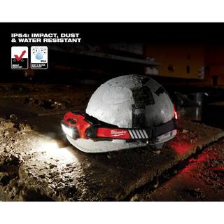 MW 600 Lumens LED REDLITHIUM USB 360-Degree Visibility Hard Hat Headlamp 2116-21